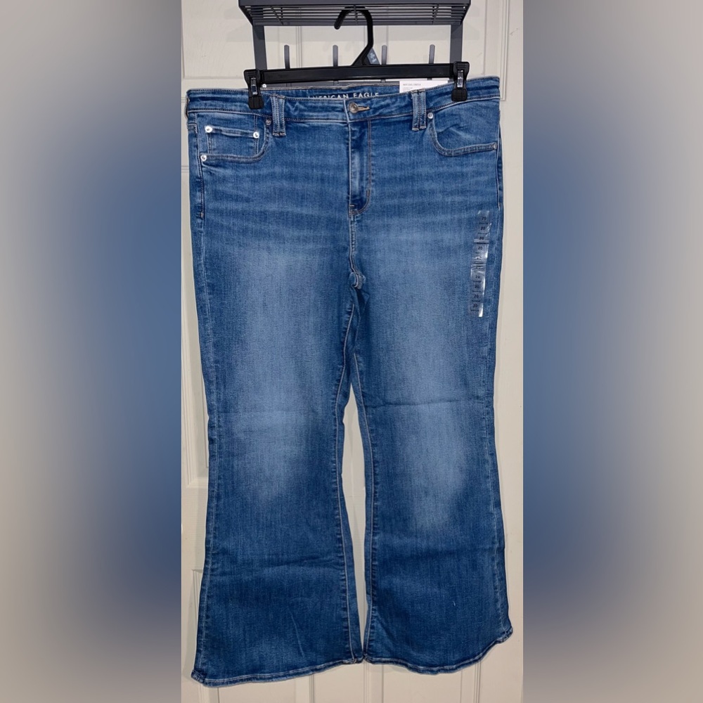 American Eagle Outfitters Blue Flare Jeans
